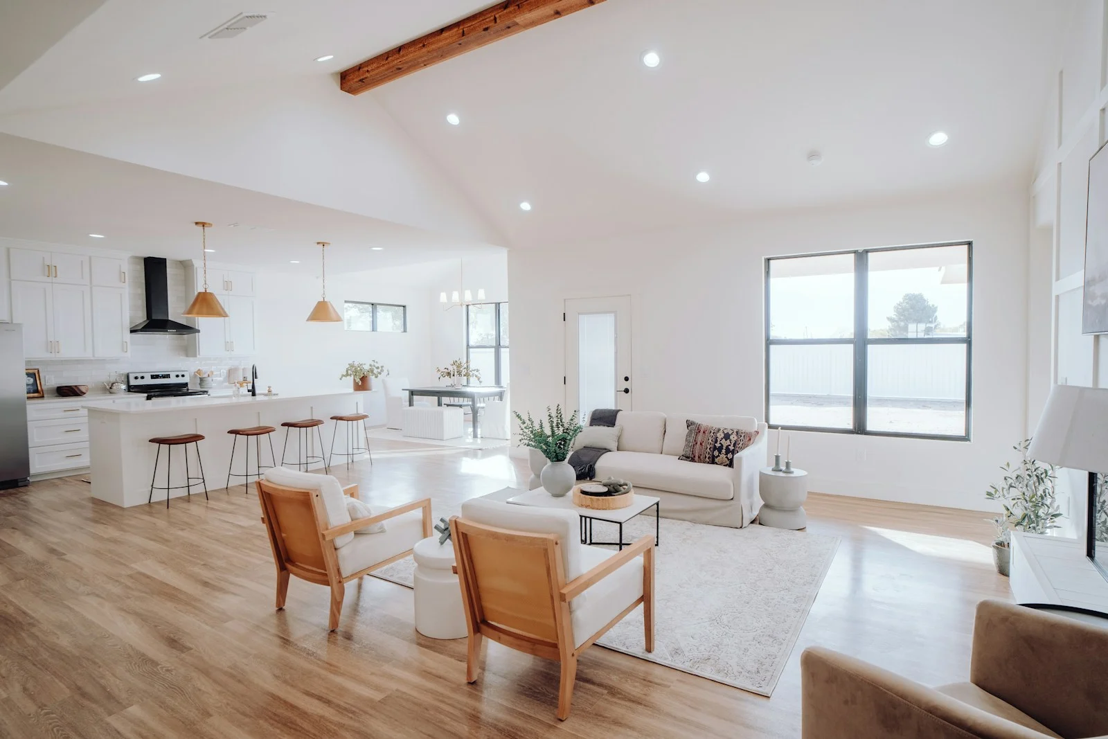 A bright, lived-in home interior